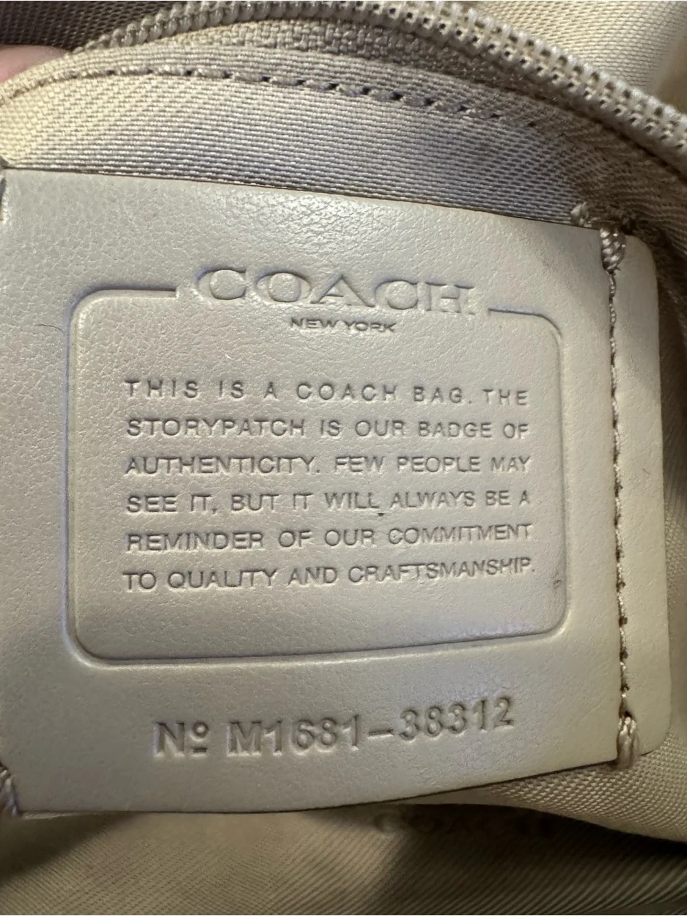 Coach description beautiful